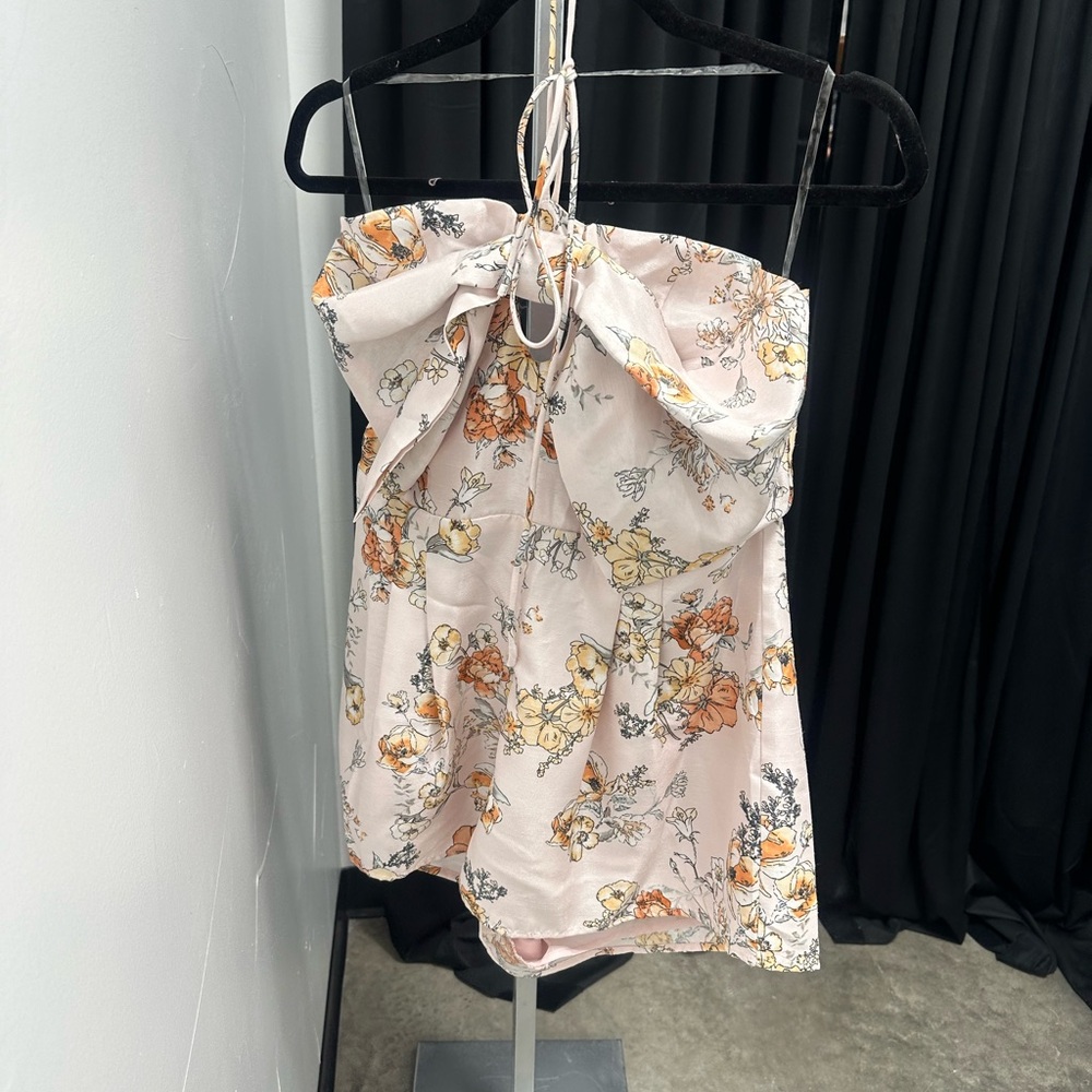 Buddy Love Floral Women Shorts - Pink and Orange